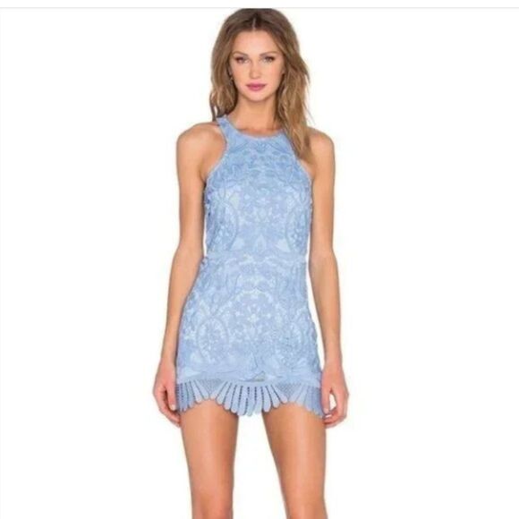 Lovers + Friends Caspian Dress in Blue - Picture 1 of 14